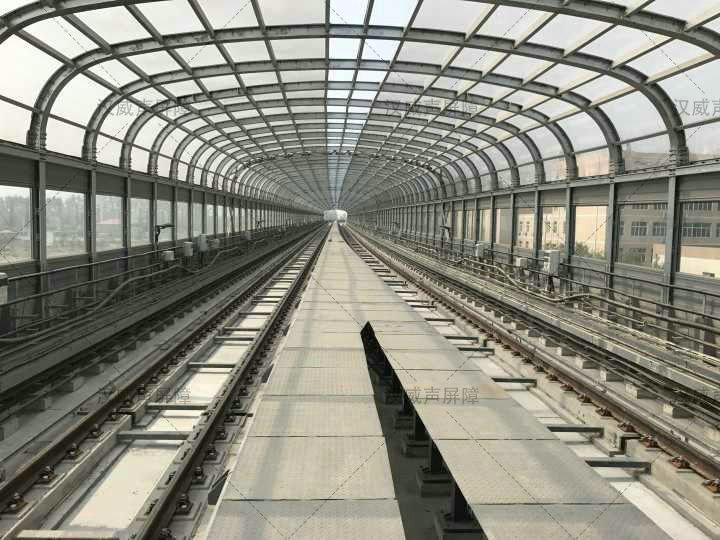 黑龙江齐齐哈尔地铁全封闭声屏障现货生产厂家规格报价