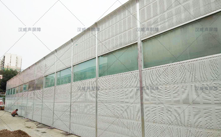 北京大兴区特殊教育中心声屏障工程案例